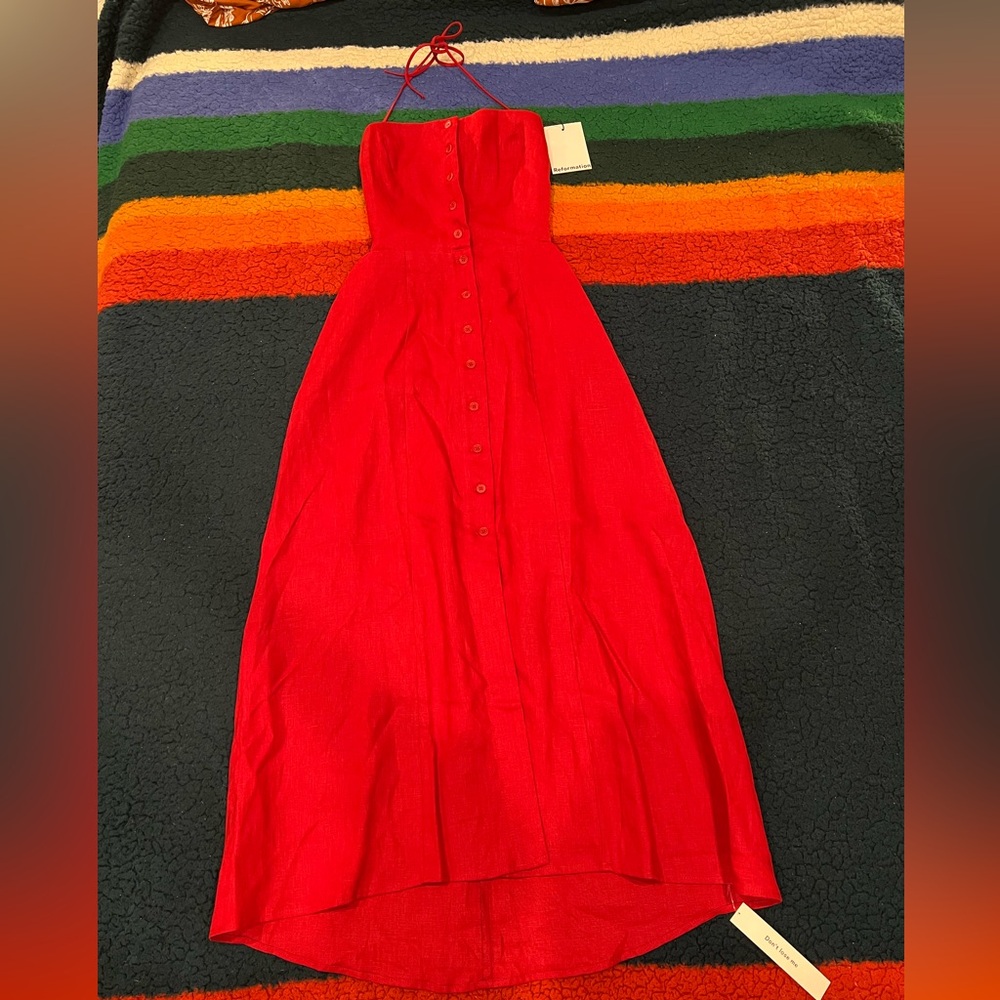 Reformation midi Dress. NWT. Sold out online. Manon dress